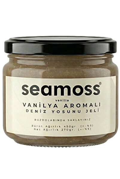 SEAMOSS VANİLLA -Vanilya Aromalı Irlanda Deniz Yosunu Jeli 330ml - Sea Moss, ...