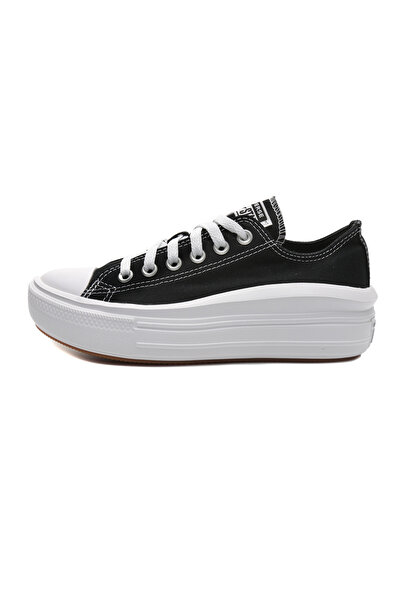 Converse Γυναικεία μαύρα παπούτσια Chuck Taylor All Star Move 570256 γ-001