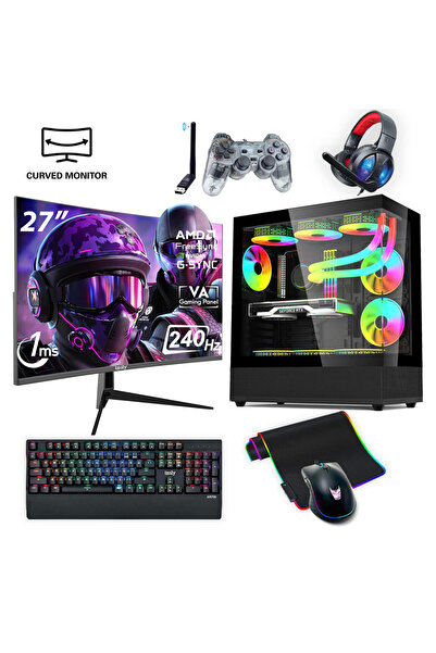 IZOLY NextGen R5-D-X i5 14400F 32GB DDR5 1TB M.2 NVMe RTX 4060Ti 8GB 27" 200H...