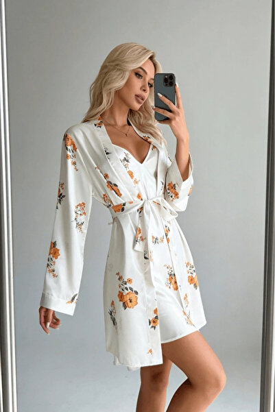 Gece İncisi Set cămașă de noapte din satin