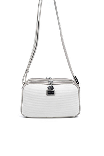 Silver Polo Geantă crossbody pentru femei 899