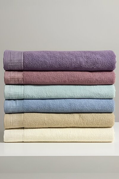 Rimo Home 6'lı 50x90 Cm EL&YÜZ&BAŞ HAVLUSU STARIU SERİSİ