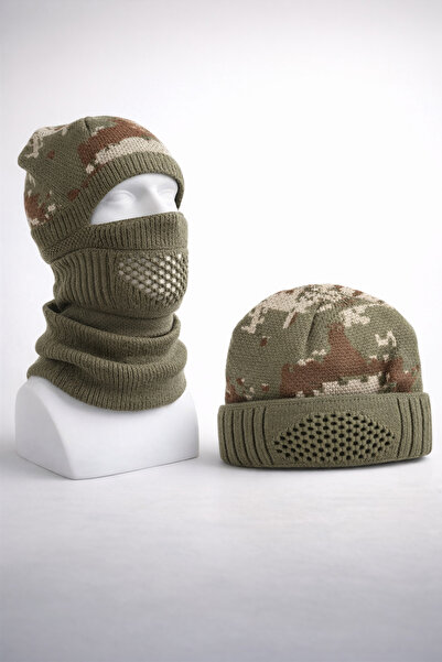 SINGLE SWORD Camouflage Patterned Balaclava - Military Beret