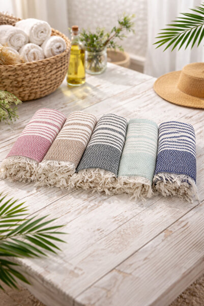 Gizo Home Μαύρο Χρώμα 100% Βαμβακερό Πεστεμάλ Πολλαπλών Χρήσεων για Παραλία &...