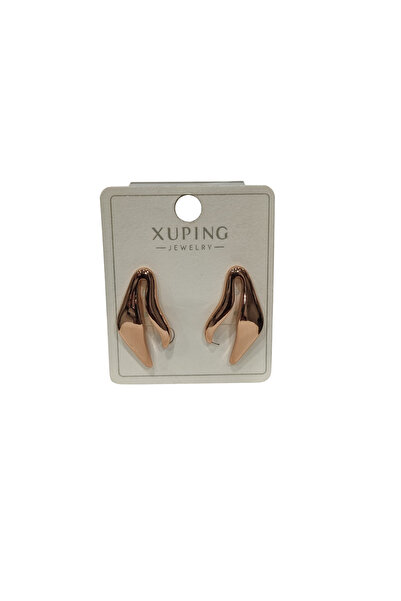 Bijutek Xuping Rose Gold Zirkon Taşlı VIP Seri Kadın Çelik Küpe
