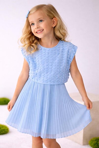 MAYORAL Момичешка рокля СИНЬО