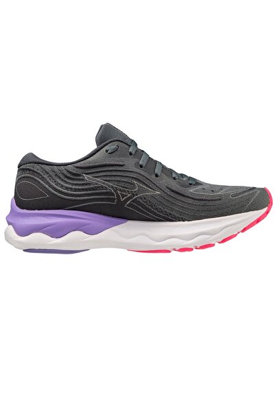 MIZUNO Women's running shoes Wave Skyrise 4 FW 2023-Black/Purple-40 1/2