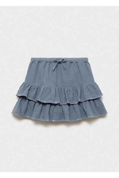 MANGO Kids Payet detaylı volanlı etek