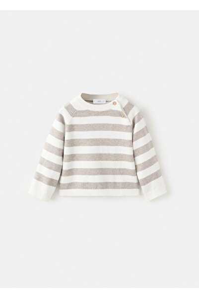 MANGO Baby Çizgili triko kazak