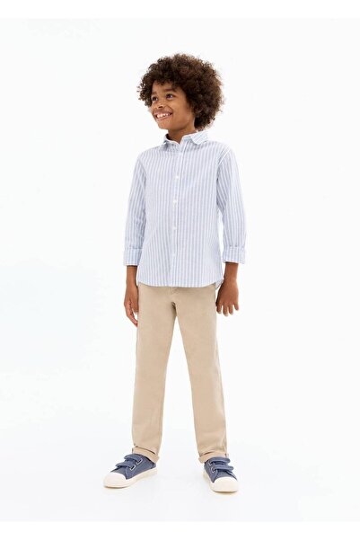 MANGO Kids Παντελόνι chino χωρίς σχέδιο