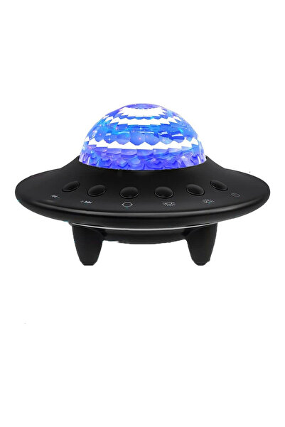 Omniax Galaxy Bluetooth Projektör Hoparlör Ufo Gece Lambası