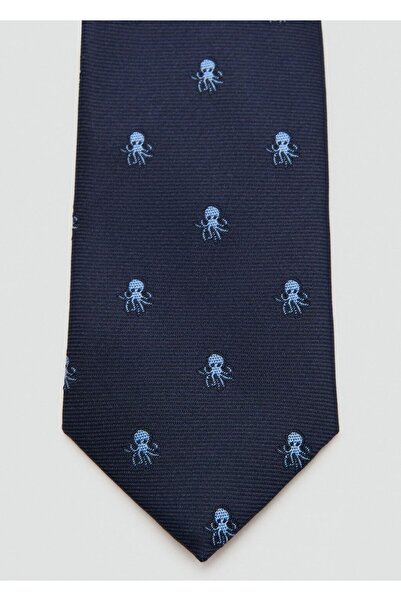 MANGO Kids Ahtapot desenli kravat