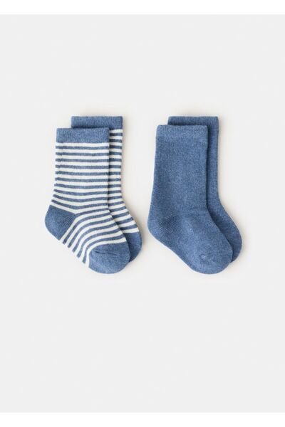 MANGO Baby 2'li çorap