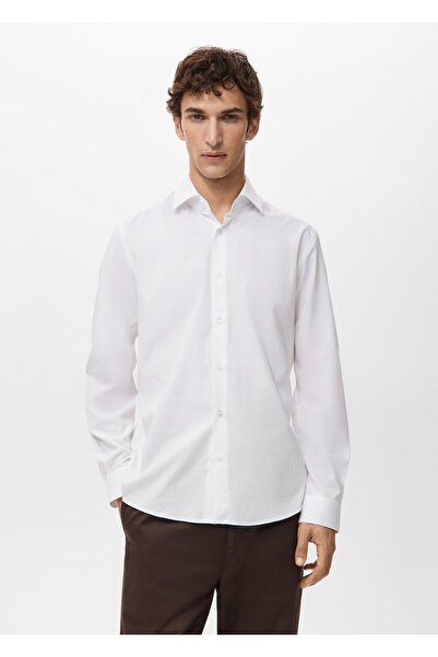 MANGO Man Regular fit %100 pamuklu gömlek