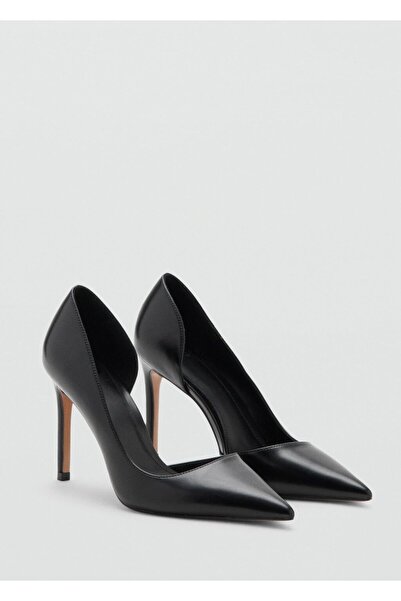 MANGO Woman Asimetrik topuklu ayakkabı