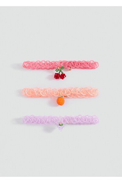 MANGO Kids 3'lü chocker kolye set