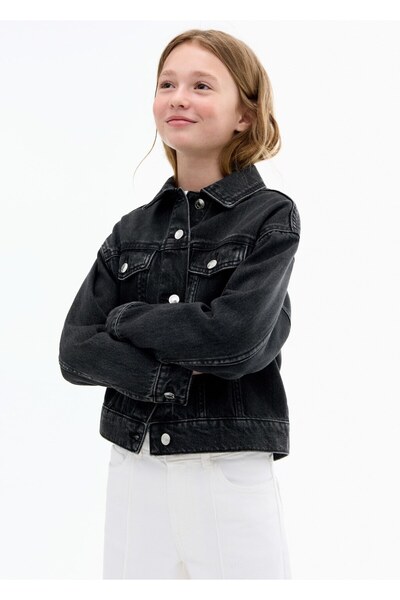 MANGO Kids Klasik denim ceket