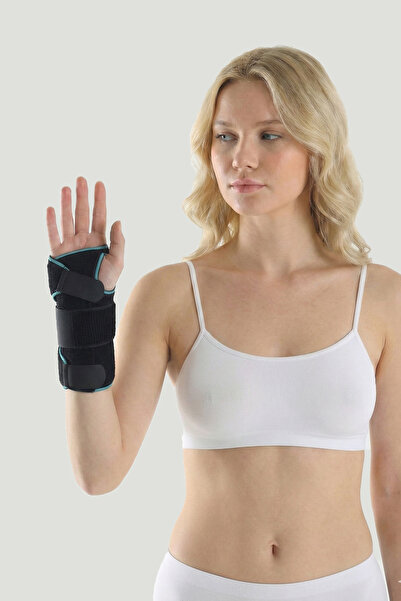 POLİMED Çift Taraflı El Bilek Ateli | Sağ & Sol Uyumlu Ortopedik Destek , Bil...