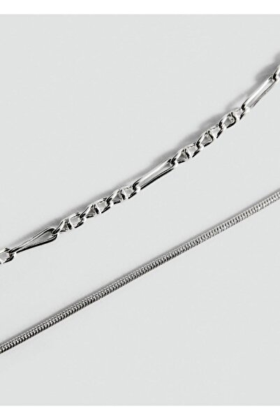 MANGO Woman Karma çift kolye