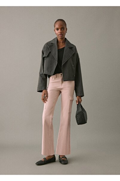 Mango Teen Kargo flare jean