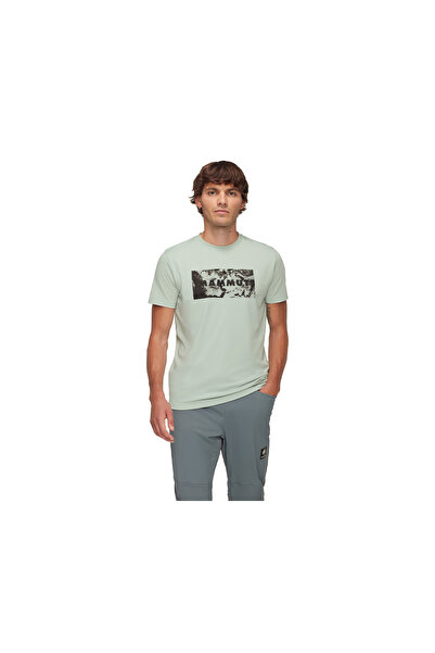 Mammut Ανδρικό T-Shirt Trovat Logo Silver Sage