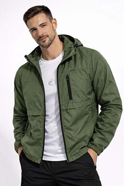 Wolf Combat Tactical Outdoor Mevsimlik Su Geçirmez Yağmurluk Mont Kapüşonlu R...