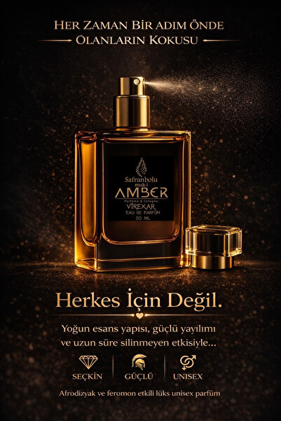safranbolu miski amber Unisex Top Kalite Aşka Istek Artırıcı Feromon Etkili P...