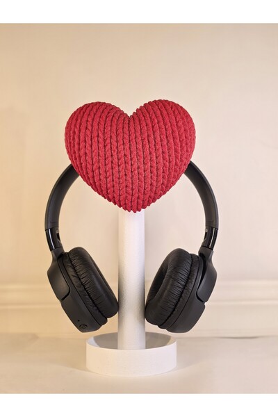 Plywoody Toys and More Sevgililer Günü Özel Kalp Temalı Kulak üstü Kulaklık A...