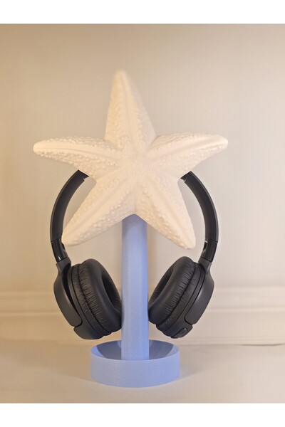Plywoody Toys and More Deniz Yıldızı Temalı Kulak üstü Kulaklık Standı