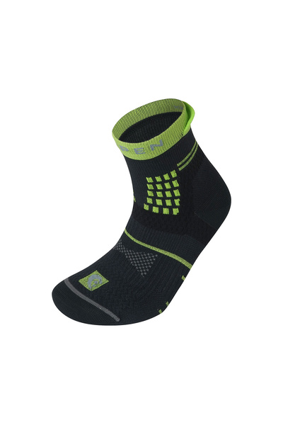 Lorpen Women's Socks X3Twc Trail Running Anthracite/Green