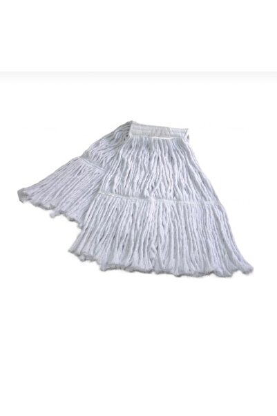 MCK Plus Islak,saçaklı.temizlik Arabası Dar Mop 350 gr Mop Yedeği Ekstra Karb...