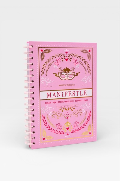 EFBUTİK Ροζ Ημερολόγιο Μανιφέστας (Σειρά 2)