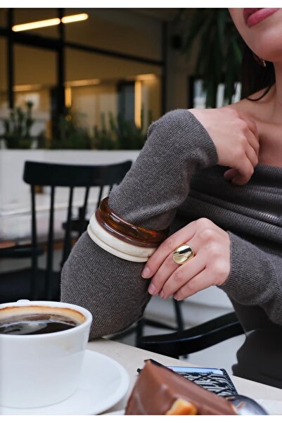 Xui Trend Marka Model 4’lü İnce Kemik Akrilik Reçine Kombin Bileklik Zra Sezo...