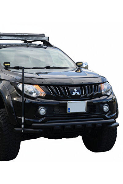 TMZ Garage Mitsubishi L200 2008+ Shark Ön Tampon Koruma Demiri | Ön Tampon Ko...