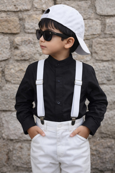 Özyıldırım Çarşı Pazar Curea pentru pantaloni pentru copii cu bretele 1-12 ani