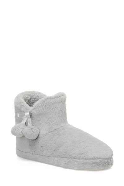 Polaris 607077.Z Gri Kadın Panduf