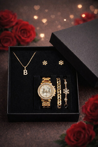 Arzu Butik kişiye özel kadın kol saati, saat bileklik kolye küpe hediye seti ...