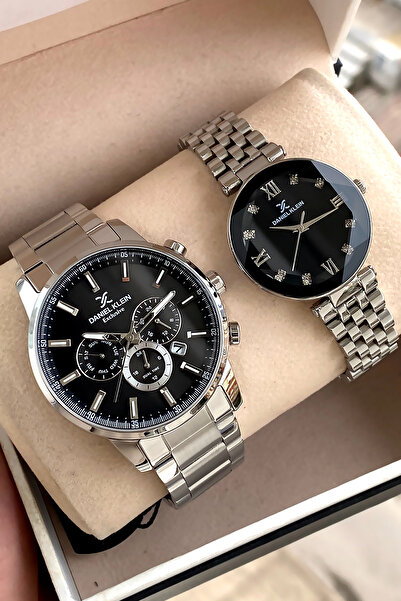 Daniel Klein Sevgili Çift Erkek Kadın Kol Saati 24 Ay Garantili Paslanmaz Çel...