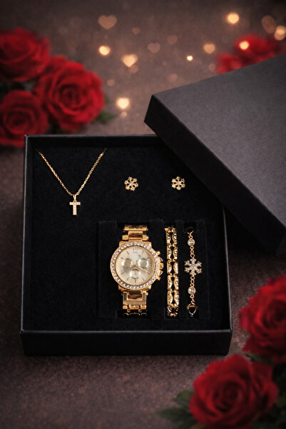 Arzu Butik kişiye özel kadın kol saati, saat bileklik kolye küpe hediye seti ...