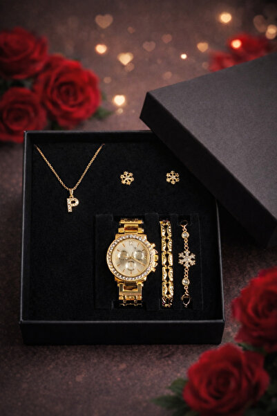 Arzu Butik kişiye özel kadın kol saati, saat bileklik kolye küpe hediye seti ...