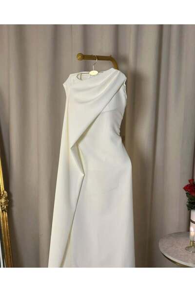 vanus fashion 5729 -فستان سكري بتصميم عصري أنيق