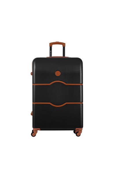 EAGLE EXPRESS Iconic ABS Hard Trolley Luggage - 1 Piece - 24 inch - Dark Brow...