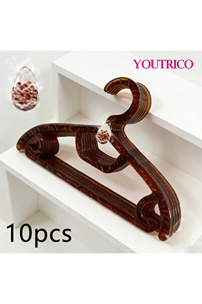 Youtrico معطر ملابس يدوم طويلاً، بني، 10 قطع/مجموعة