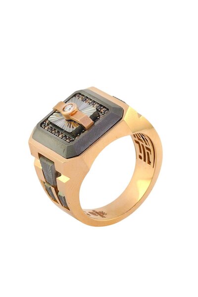 Altınkaynak 14 Ayar Altın Erkek Yüzük  -  0190613