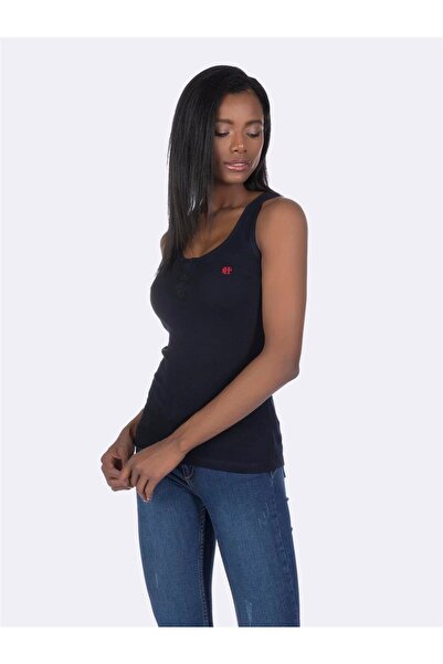 Felix Hardy Women's Summer Tank Top - Navy Blue - Navy Blue