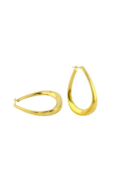 Altınkaynak 14 Ayar Altın Halka Küpe  -  0192593