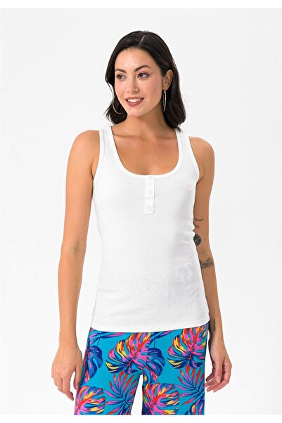 Felix Hardy Women's Summer Tank Top - Ecru - Ecru