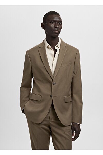 MANGO Man Streç kumaştan süper dar kesim blazer ceket