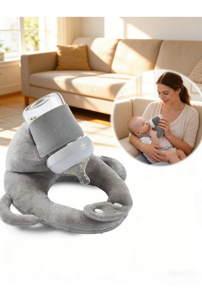 Generic Berma Baby Feeding Pillow - Gray