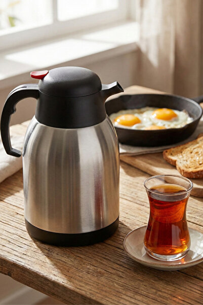 Frapan Ckr 2 Liter Stainless Steel Thermos Double Layer Tea Coffee Thermos